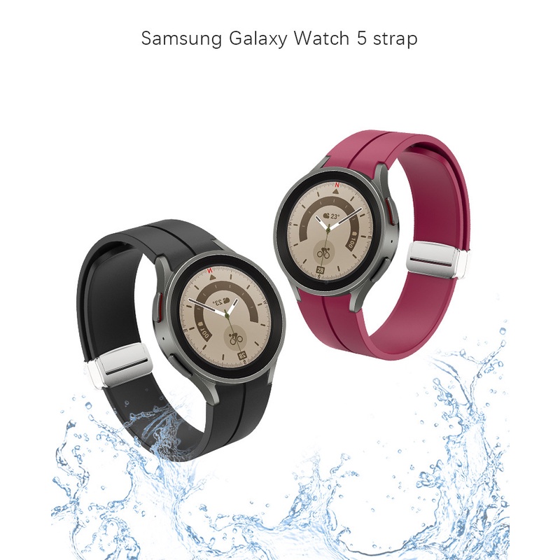 DÂY SAMSUNG WATCH 5 WATCH 5 PRO SANG XỊN MỊN PHÙ HỢP CÁC DÒNG WATCH 4 VÀ 5 45mm 40mm 44mm Classic 42mm 46mm