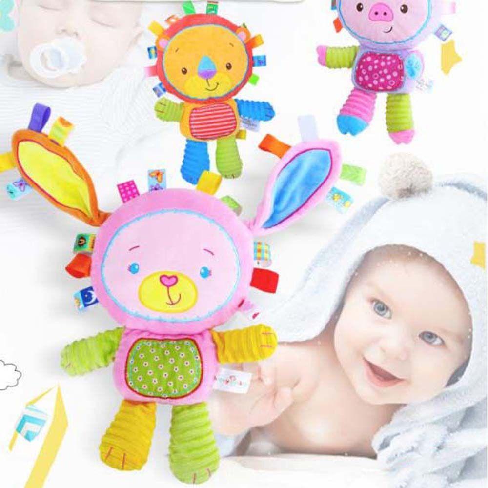 Thú Nhồi Bông Mềm Mại Hình Động Vật Dễ Thương Cho Bé