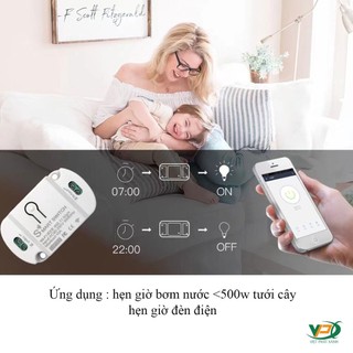 Công tắc thông minh SONOFF WiFI có Bluetooth mini