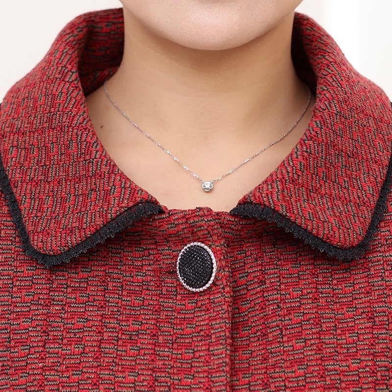 Áo dạ trung niên nữ sang trọng tặng mẹ( có sẵn)