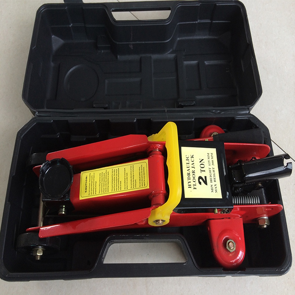 [Hàng Sẵn] Kích Thuỷ Lực Cá Sấu 2 Tấn -  Kích Gầm Ô Tô Chuyên Dụng Loại ngang Chất liệu kim loại di động bền【Southdakota051】