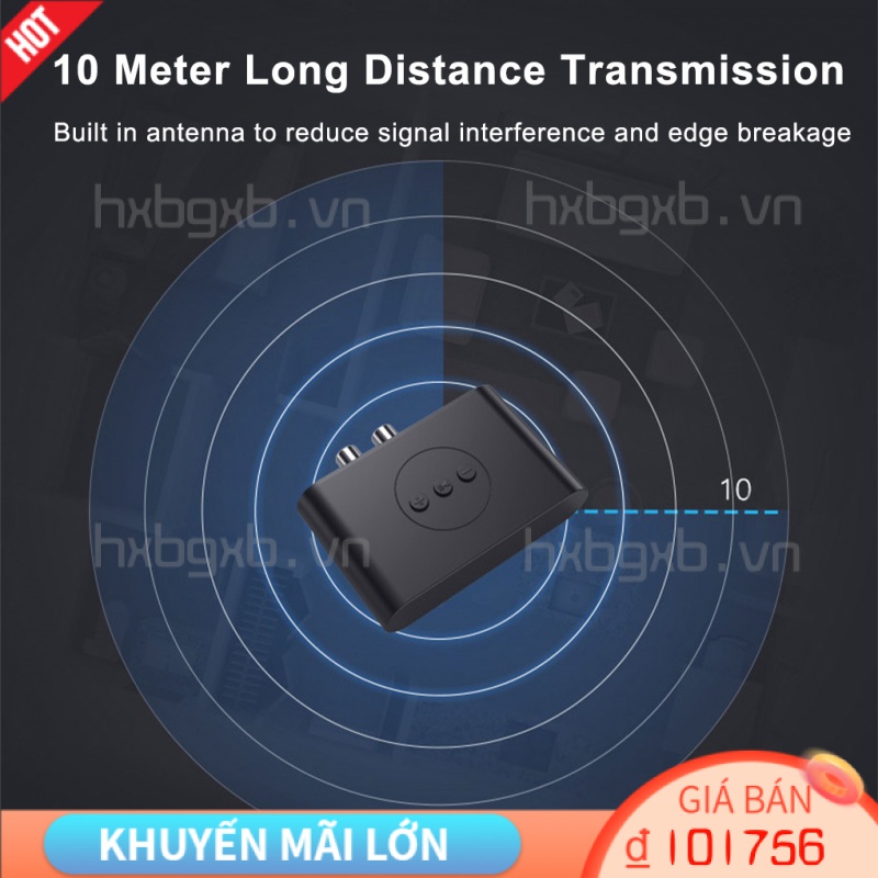 [hxbgxb]Wireless Audio Receiver Bluetooth-compatible 5 0 Audio Adapter with 3 5mm &amp; RCA Port &amp; Built-in Microphone