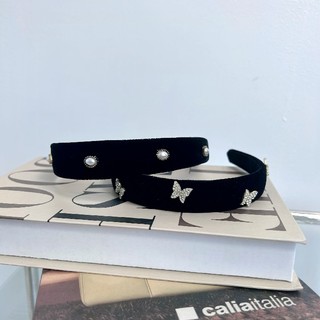 Cài tóc nhung Joy headband phong cách Hàn Quốc