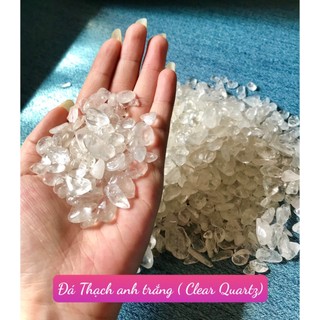 Đá vụn màu trắng | cada decor
