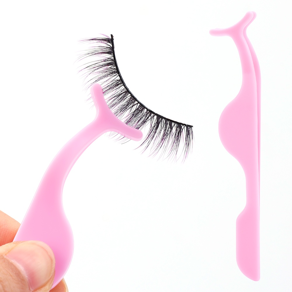 Nhíp Hỗ Trợ Gắn Lông Mi Giả / Kẹp Lông Mi Giả Đặc Biệt / Đồ Trang Điểm Đặc Biệt Cho Người Mới Bắt Đầu &amp; Nghệ Sĩ