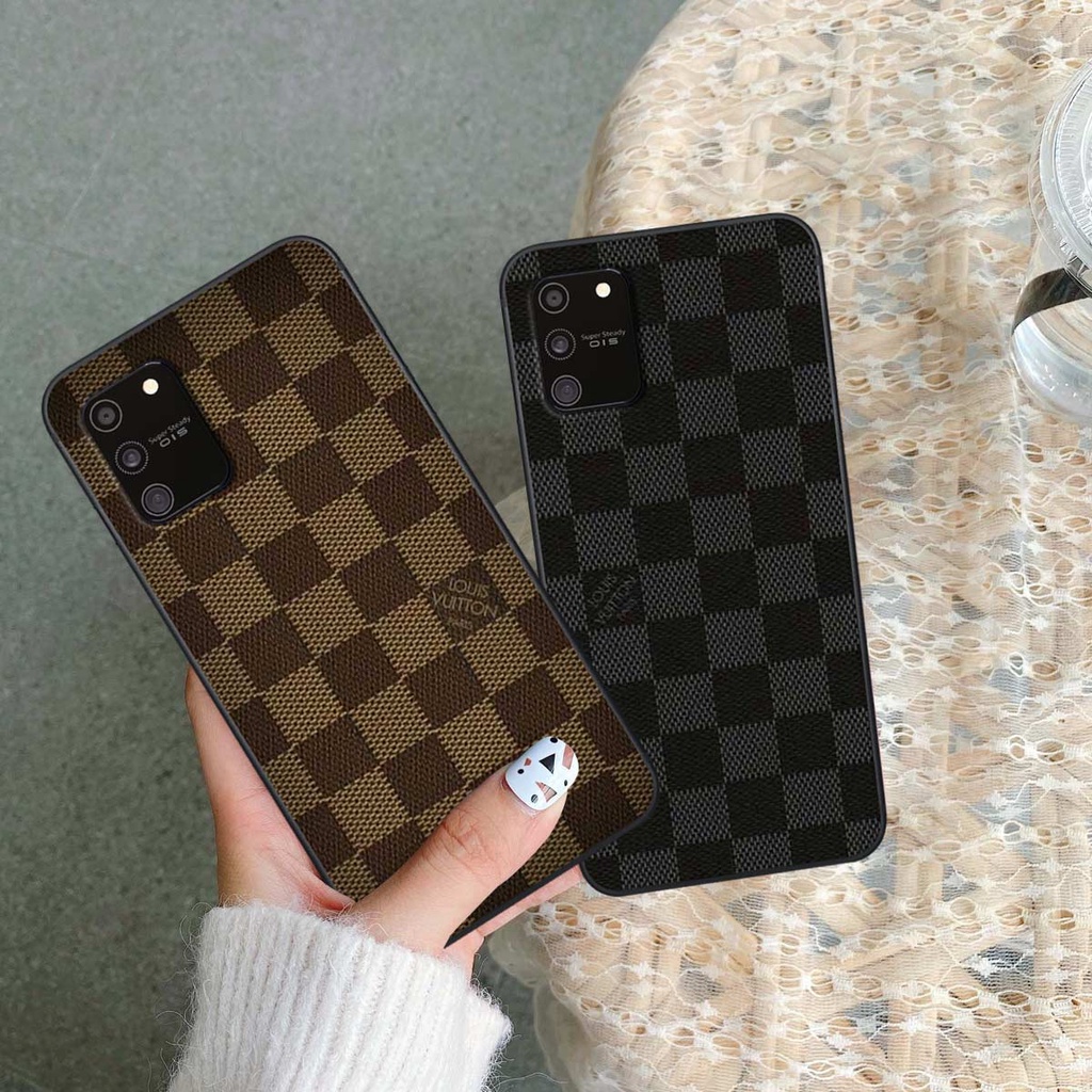 Ốp lưng Samsung S10 Lite hình họa tiết thương hiệu thời trang cao cấp