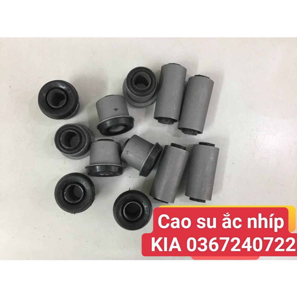 Cao Su Ắc Nhíp Sắt Kia K2700, K3000, K165, K125, K140, K190.
