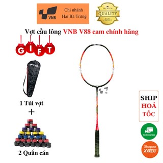 vợt chưa bao gồm lưới đan,cần đan lưới ib sh[ Rẻ vô địch ][Vợt cầu lông chính hãng]Vợt cầu lông VNB V88 cam chính hãng.