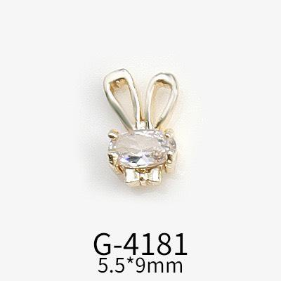 Charm nail thỏ đính đá cao cấp hot trend
