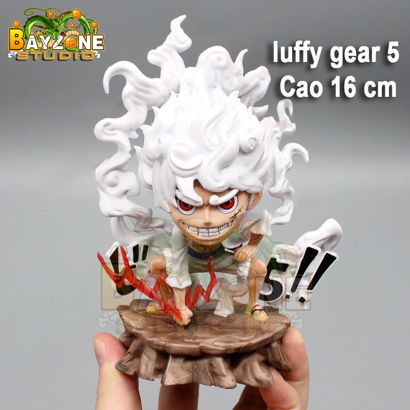 Mô hình chibi luffy gear 5 - mô hình one piece