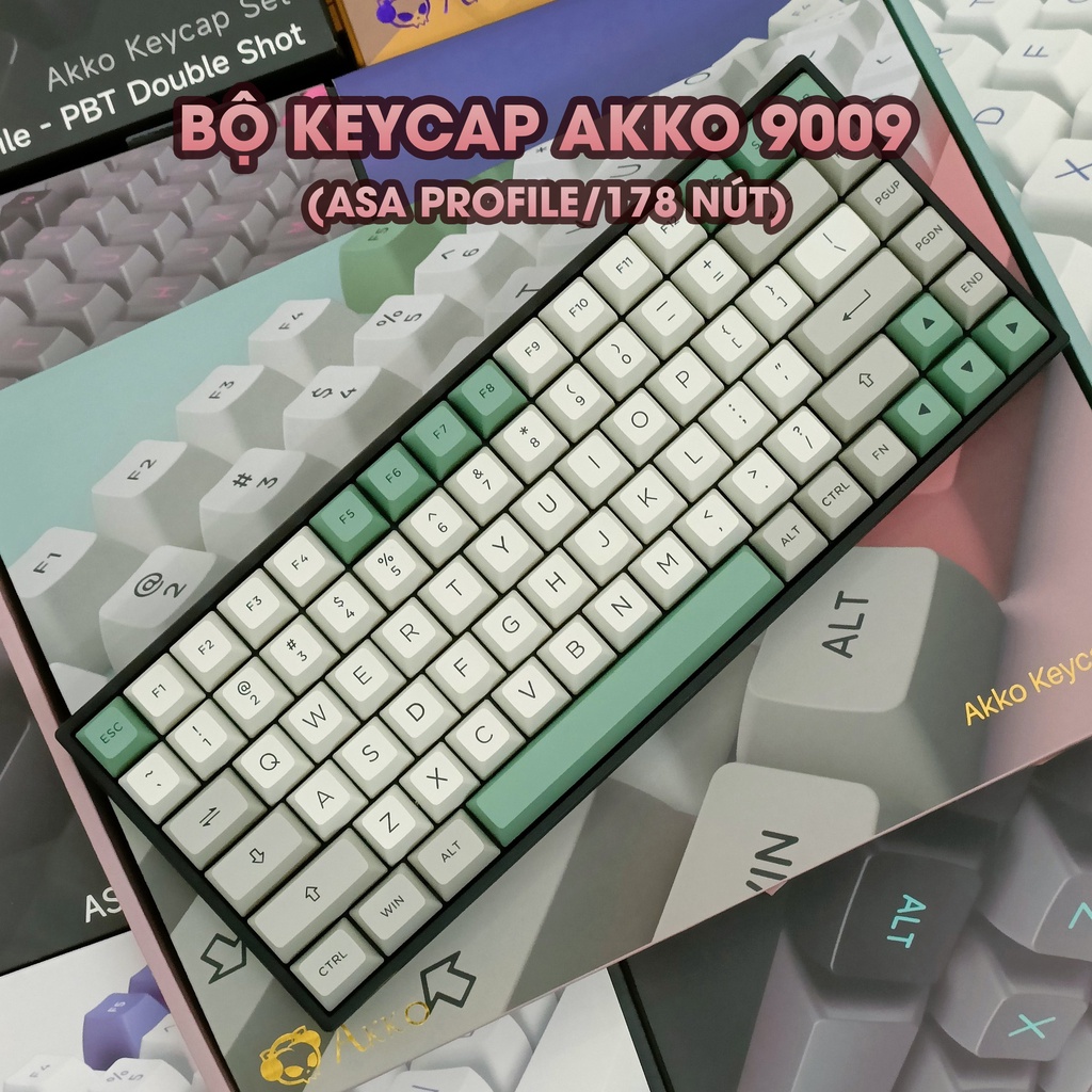 BỘ NÚT KEYCAP BÀN PHÍM CƠ AKKO CHẤT LƯỢNG CAO GIẢM GIÁ | BigBuy360 - bigbuy360.vn