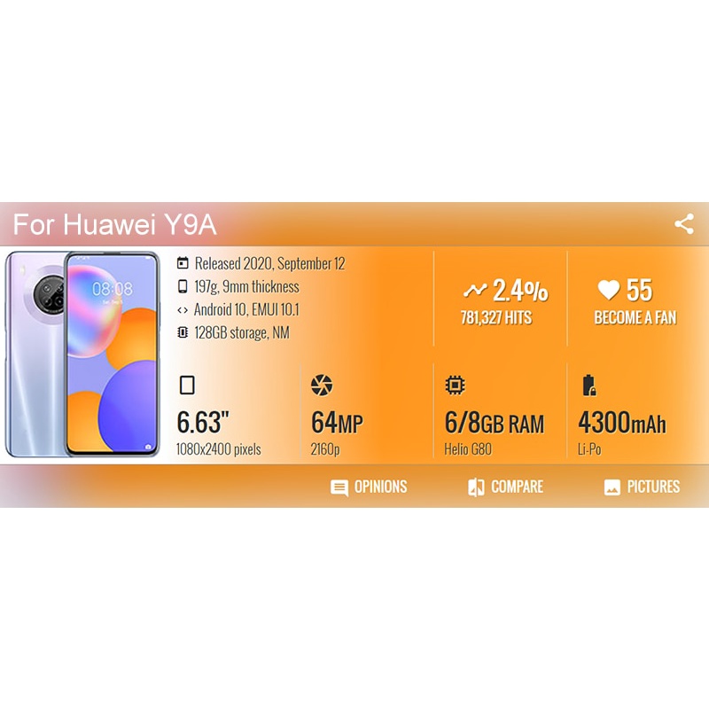 Màn Hình Cảm Ứng FRL-L22 FRL-22 6.63 inch Kèm Khung Dành Cho honor X10 5G / Huawei y9a / honor X10 5G FRL-23
