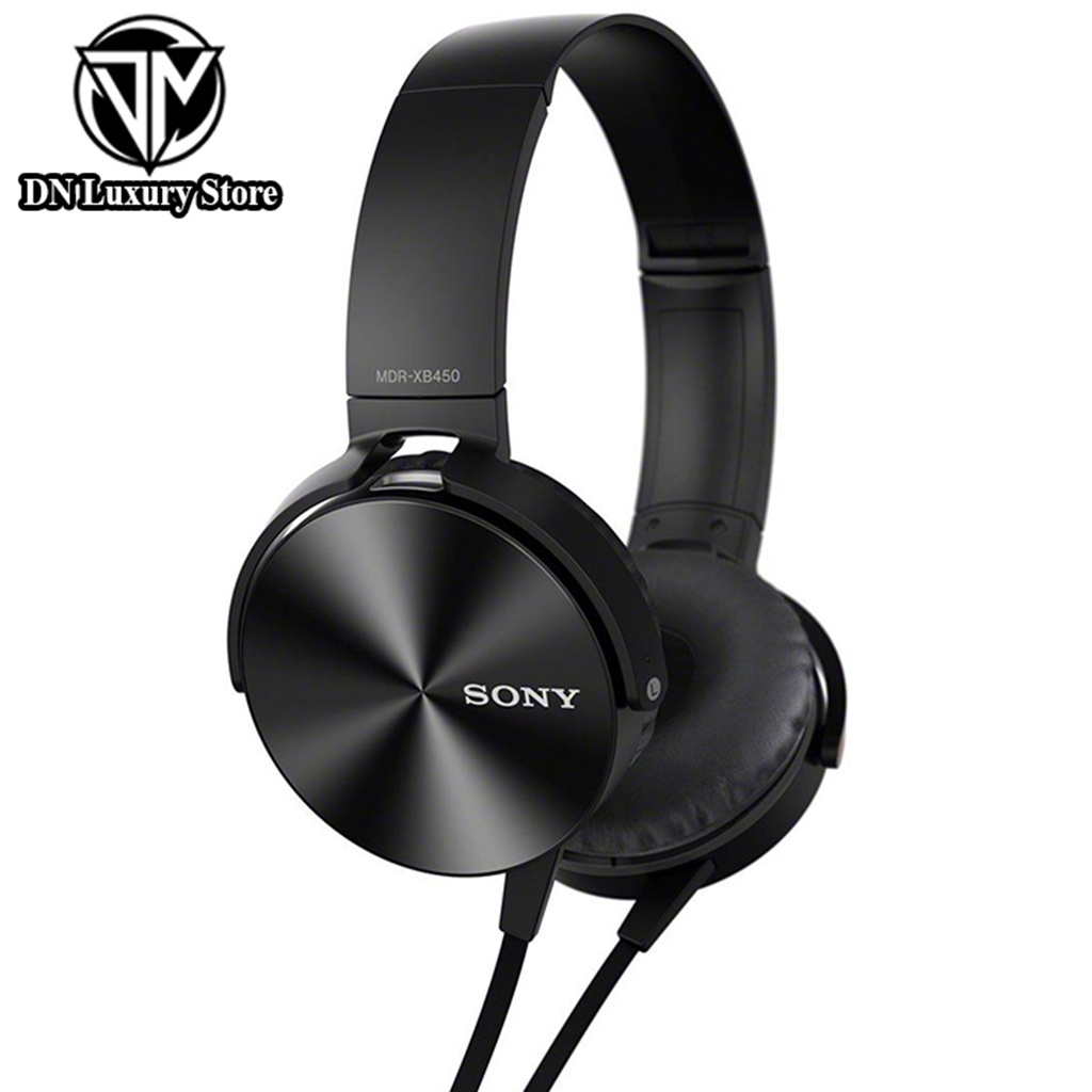 "Tai Nghe Chụp Tai Sony Bx450" Có Dây ,loại tốt, giá rẻ, Headphone máy tính, Điện thoại chân tròn DN Luxury