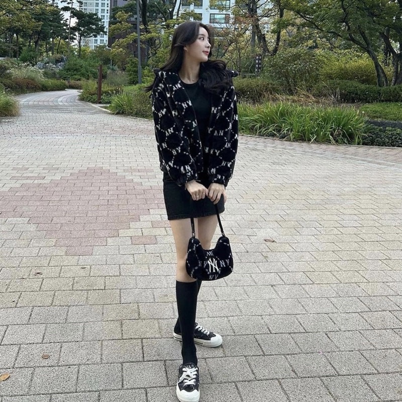 TÚI KẸP NÁCH MLB LÔNG 1:1 tqxk Full Tag Code