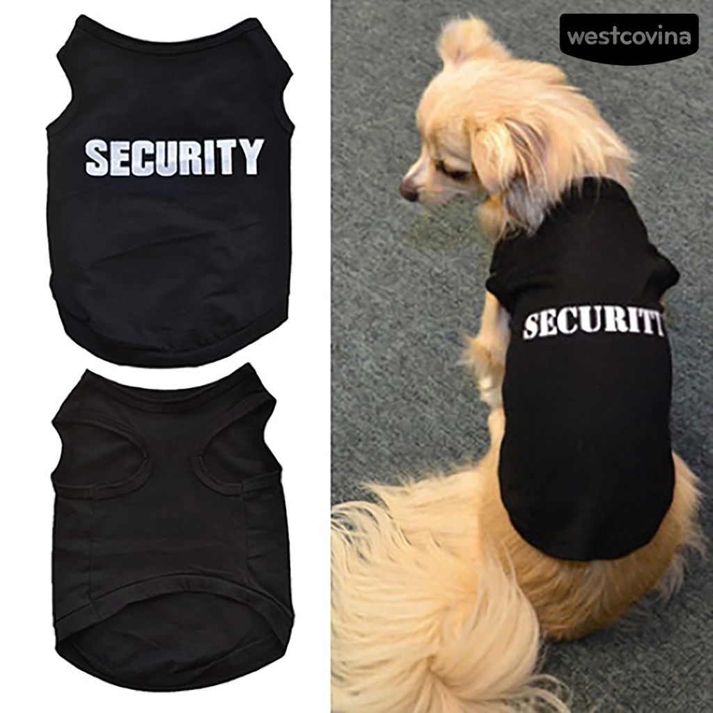 [COD]♘Áo Thun In Chữ Dễ Thương Cho Thú Cưng