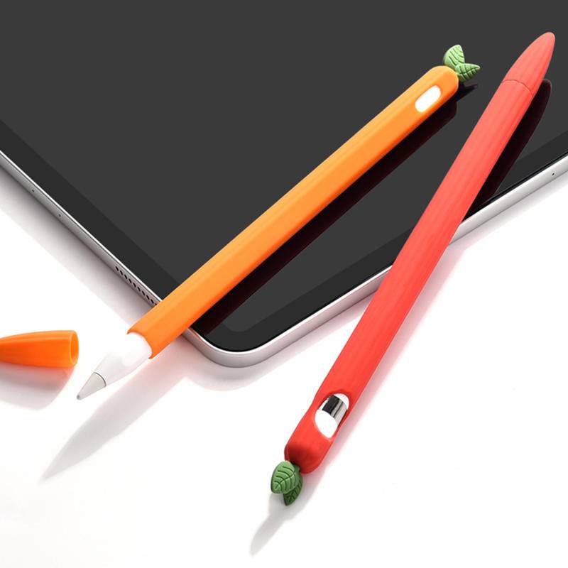 Dành Cho Apple Pencil Pro Vỏ Bảo Vệ Cho Apple Pencil 1 2 Bút Điểm Stylus Penpoint Bao Silicon Bảo Vệ