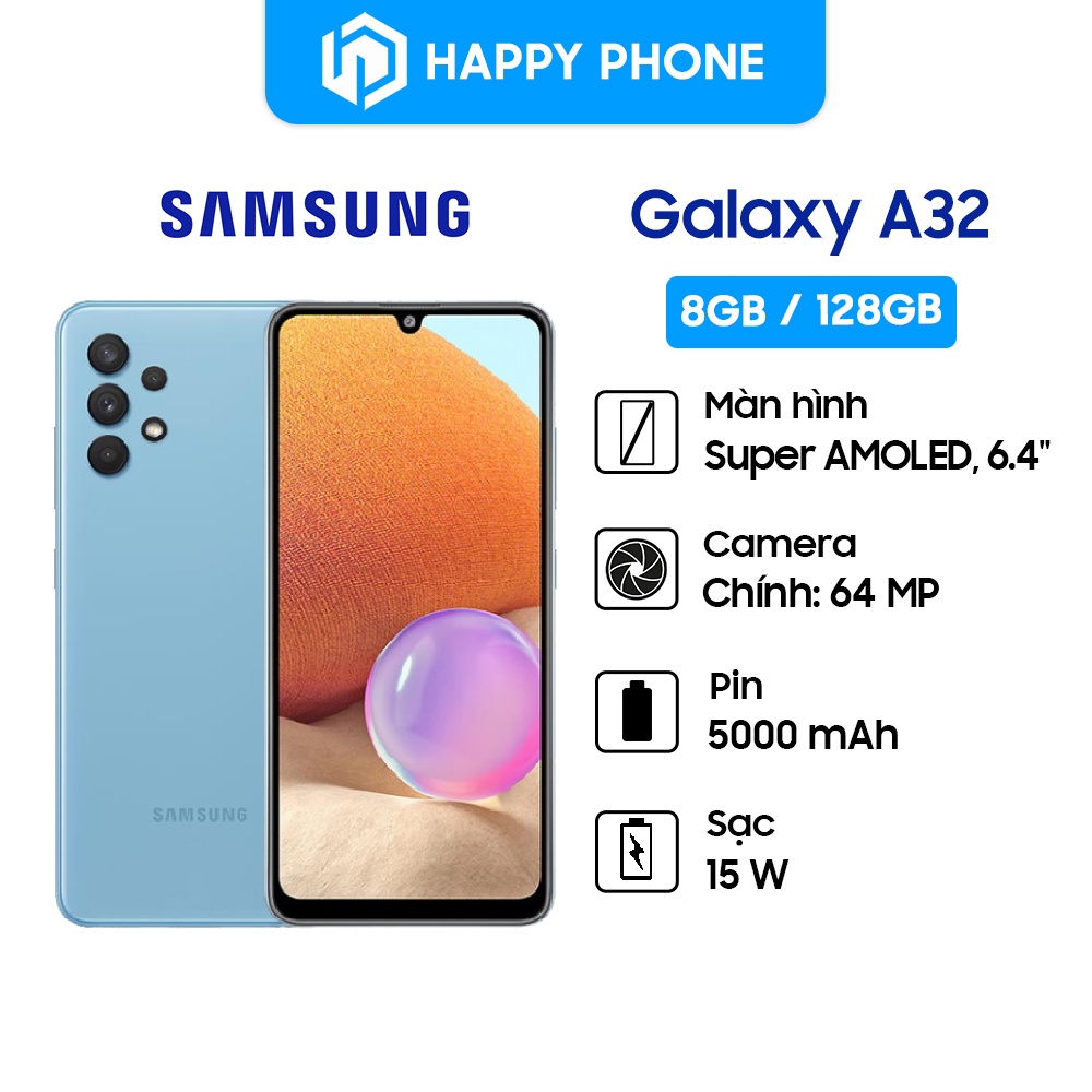 Điện thoại Samsung Galaxy A32 4G - Hàng Chính Hãng, Mới 100%, Nguyên seal