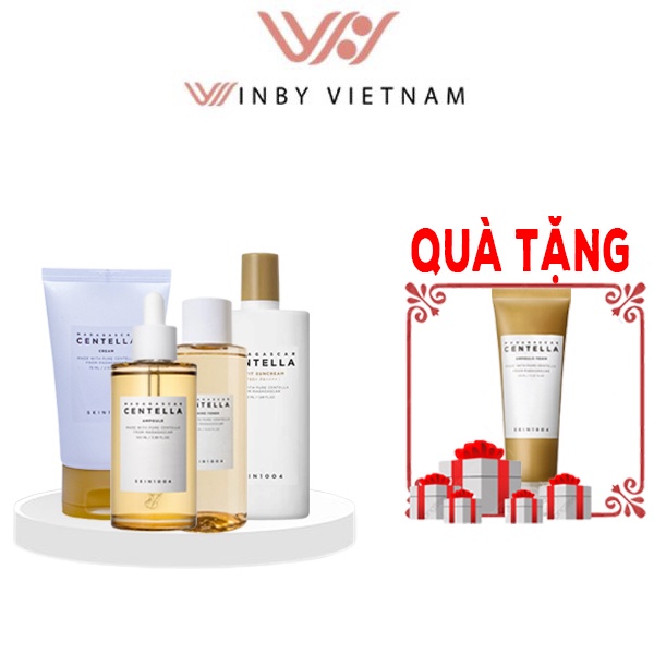 Trọn Bộ Combo Skin1004 + Quà Tặng Sữa Rửa Mặt Skin1004 Madagascar Centella