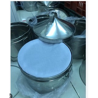 Nồi hấp bánh cuốn inox 304 tặng kèm vòng, mành , dích bánh size 20-24cm
