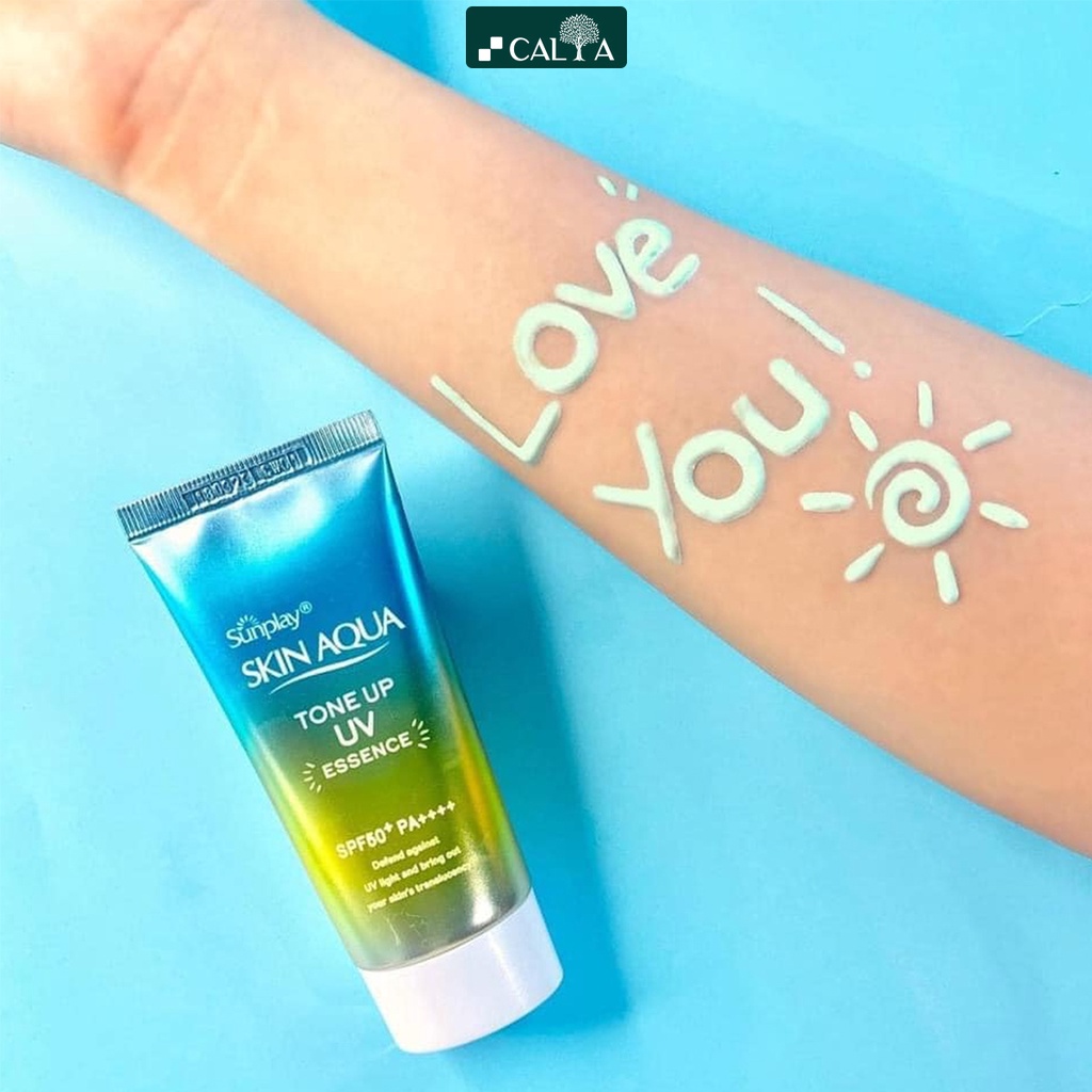 Kem Chống Nắng Sunplay Mint Green Nâng Tone, Dưỡng Trắng Da - Sunplay Skin Aqua Tone Up UV SPF50+ PA++++ 50g