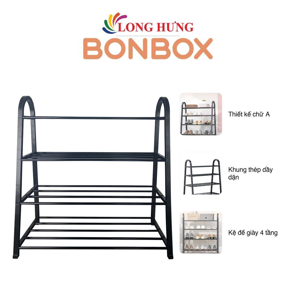 Kệ để giày 4 tầng BONBOX BFS701 - Hàng chính hãng