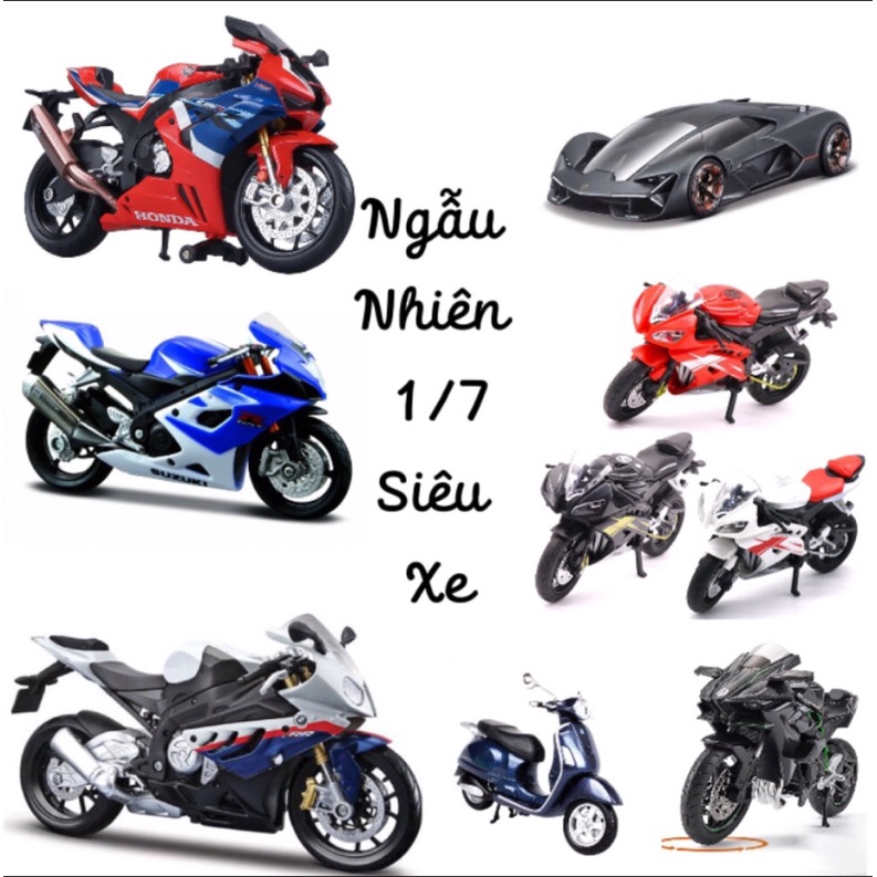 Ngẫu nhiên nhận 1/7 siêu xe với giá 19.999k