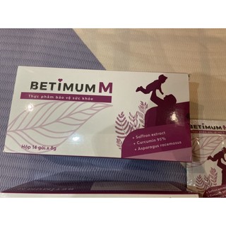 Bột sữa cho mẹ sau sinh Betimum M - hộp 13 gói x 8gram