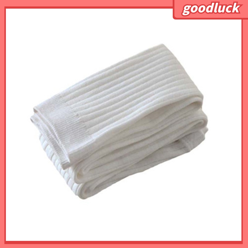 [GOCK] Quần Tất Dệt Kim Co Giãn Màu Trơn Họa Tiết Kẻ Sọc Giữ Ấm Dành Cho Bé Gái