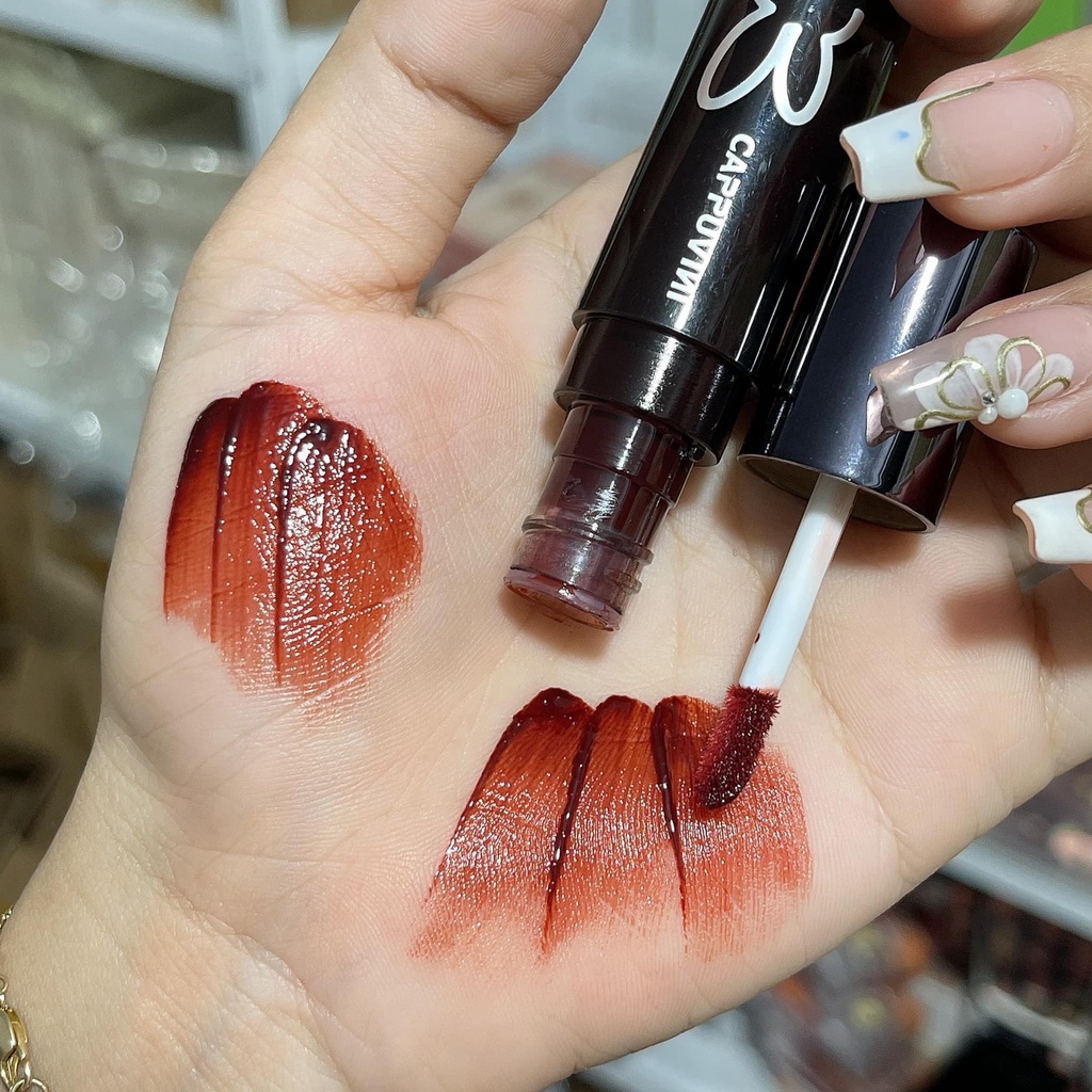 Son thỏ đen CAPPUVINI - Son tint lì màu số 10