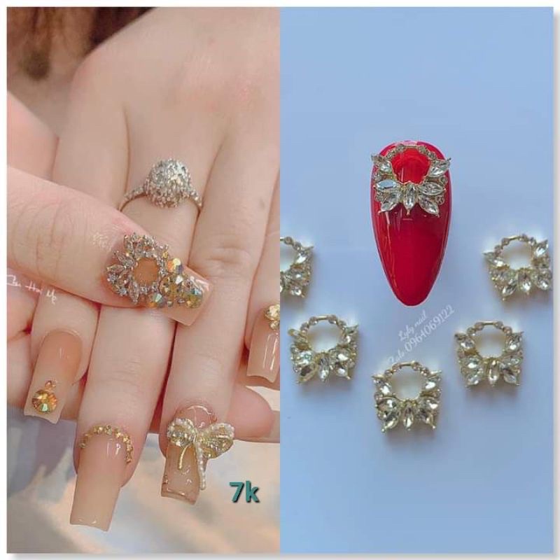 Charm nơ cao cấp SHOP NAIL HUYỀN ANH