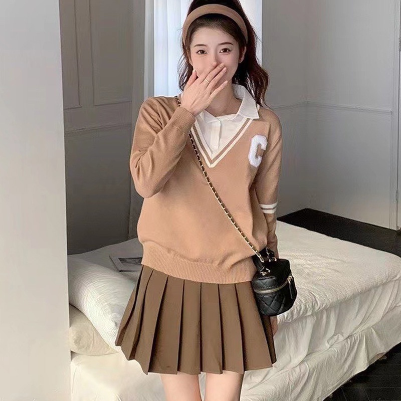 IELGYÁo Thun polo Dáng Ôm Dễ Phối Đồ Thời Trang Cho Bạn Gái