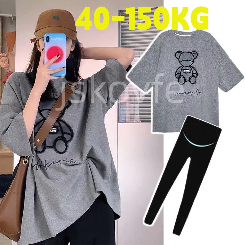 🇲🇾 Áo Thun Ngắn Tay Thời Trang Cho Phụ Nữ Mang Thai Cỡ 40-150KG