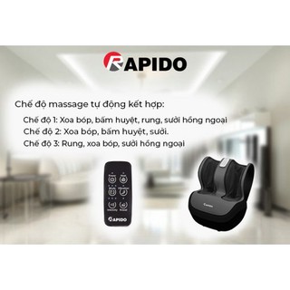 Máy massage chân Rapido đa chức năng RLM60