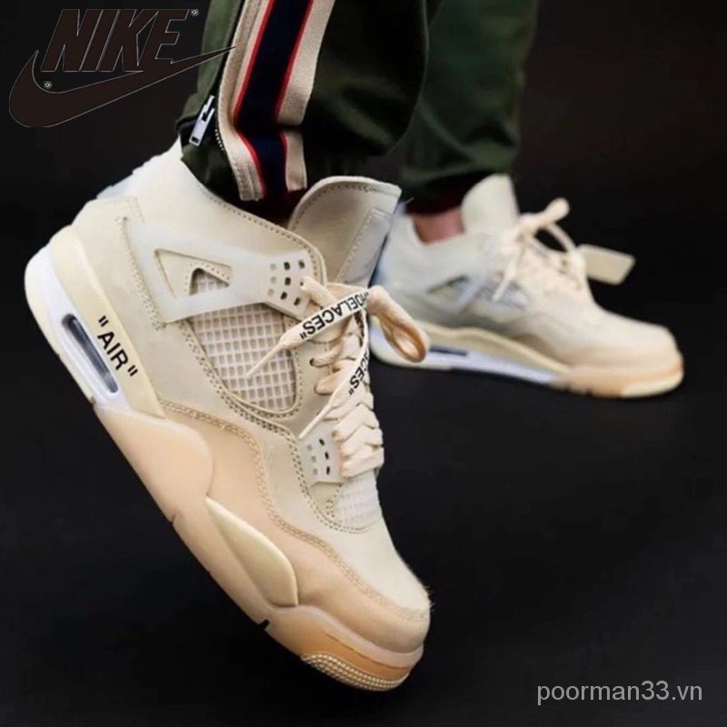 OFF-WHITE Giày Thể Thao Chạy Bộ N8866K N8866K N8866K N8866K Air Jordan 4 Weeks Jay Chou Kunling Couple N8866K 2020 Aj4 MFTG
