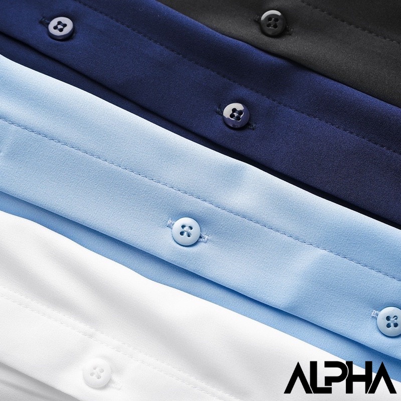 Áo sơ mi nam trơn dài tay 1 túi regular ZA.RA GEN ALPHA vải chéo mềm mịn hạn chế nhăn, form thanh lịch