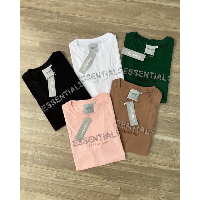 Áo thun Essentials in dập nổi siêu sang