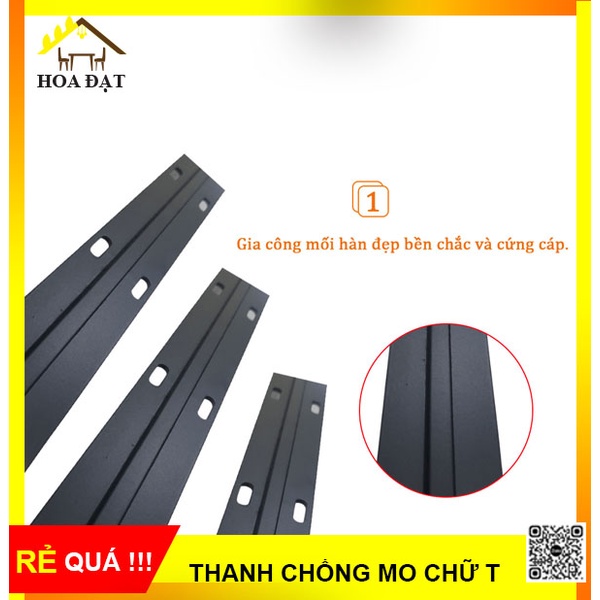 Thanh Chống Mo – Thanh Chống Cong Vênh Cánh Tủ Quần Áo - Mặt Bàn - Chất Liệu Thép