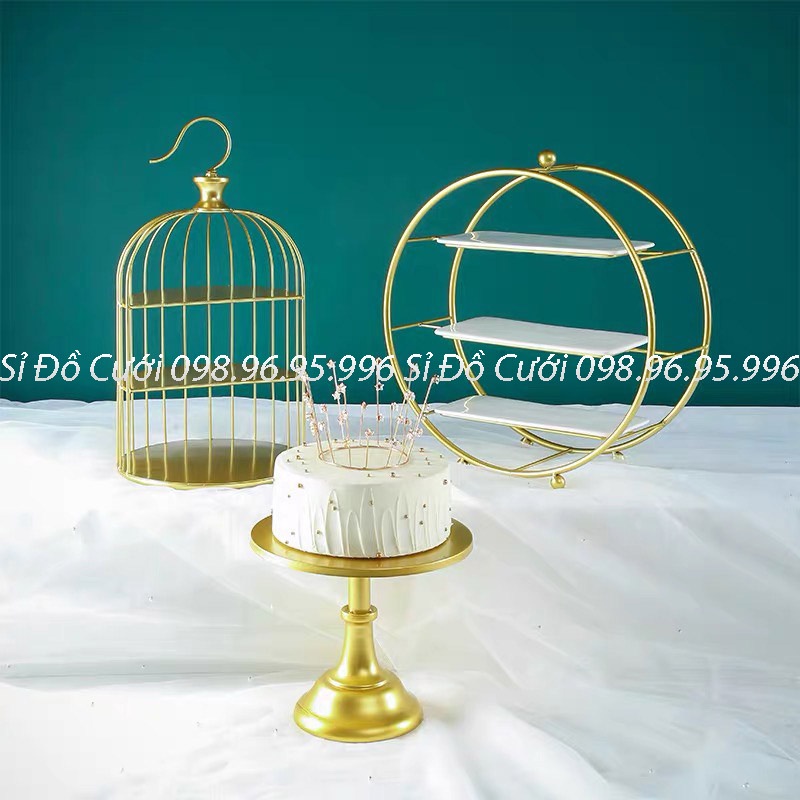 Khay Bánh Tròn Gold - KB098