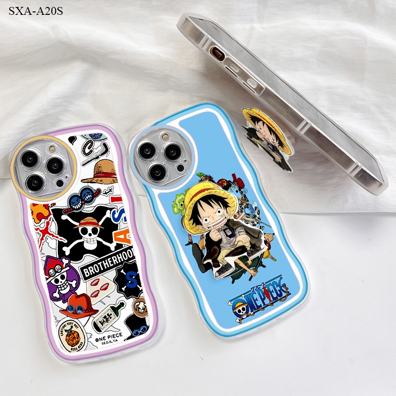 Compatible With Samsung Galaxy A30 A20 A20S A31 A32 A33 A53 A54 A34 A24 4G 5G Cho Ốp lưng điện thoại In Hình One Piece Straw Hat Kid