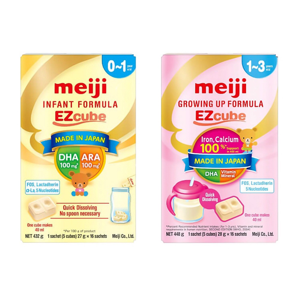 SỮA MEIJI THANH INFANT FORMULA 423G/ GROWING UP FORMULA 448G