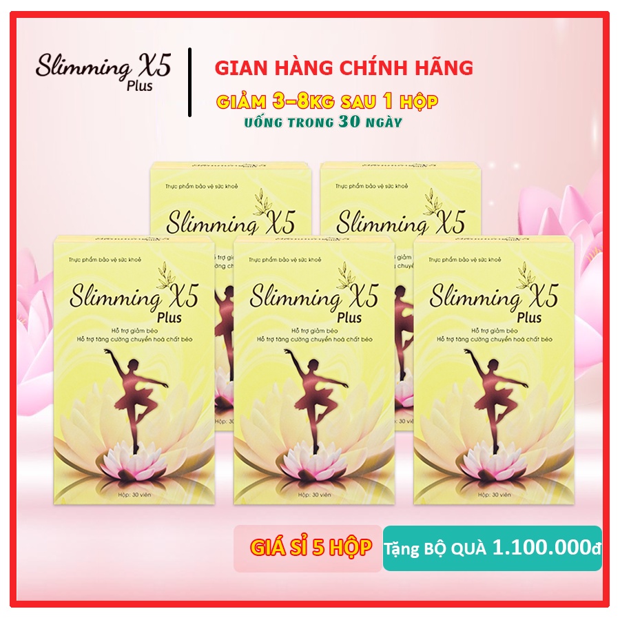 SỈ 5 HỘP GIẢM CÂN Dilocy Slimming x5 plus Tặng BỘ QUÀ 1tr100 - giảm cân nhanh, giảm cân cấp tốc trong 1 tháng