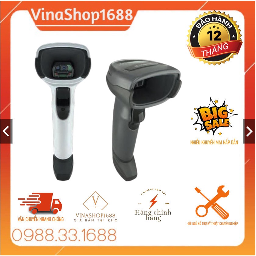 Máy đọc mã vạch Zebra DS4608-XD [Vinashop 1688]
