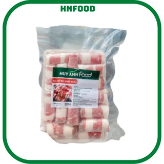 Ba chỉ bò Mỹ 500g thái cuộn - thái nướng/ mềm, thơm, không vụn