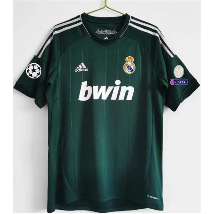 Áo Thun Bóng Đá Tay Dài Đội Tuyển Real Madrid 2012 2013 # 12 # 13