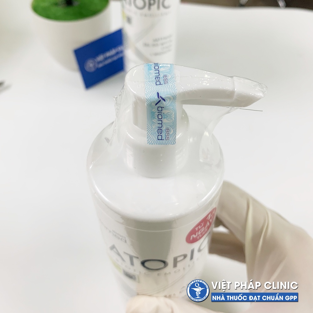 Gel tắm gội dành cho da kích ứng, dị ứng LATOPIC Body and Hair Wash Gel 400ml