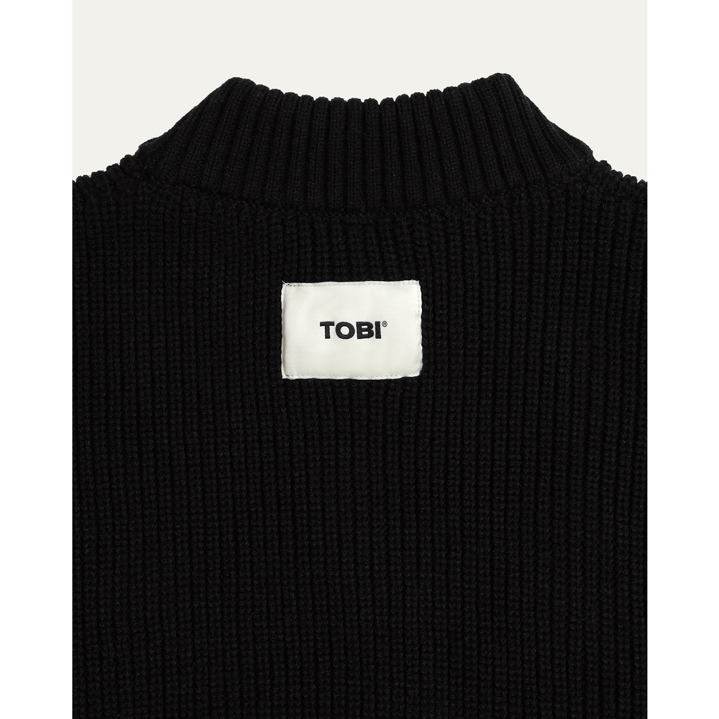 Áo Sweater Len Dài Tay TOBI® Heavy Rib Knit