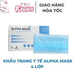 Khẩu Trang Y Tế 4 Lớp ( Hộp 50 cái)