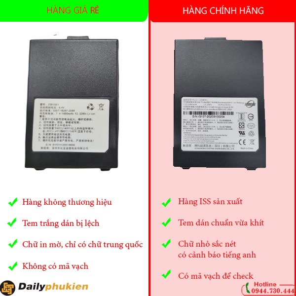 Pin máy quẹt thẻ Pos Pax S90 P90 , Pin pos S90 chính hãng