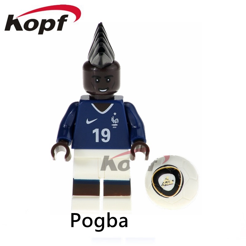 Mô Hình Đồ Chơi Bóng Đá Neymar Beckham Minifigures Dành Cho Trẻ Em