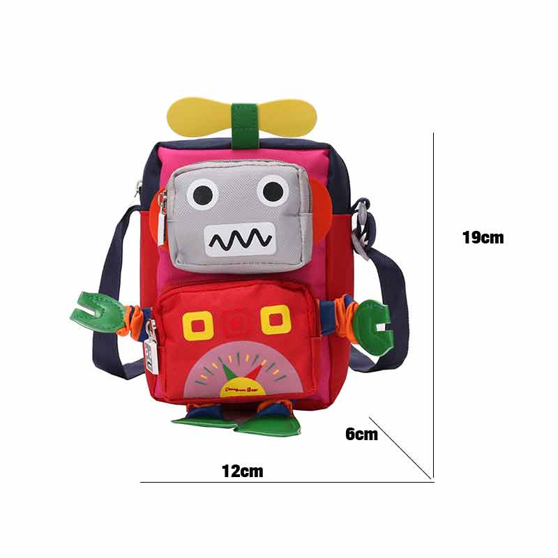 Túi Đeo Chéo Hình Búp Bê Hoạt Hình One Piece Thời Trang Hàn Quốc Dành Cho Trẻ Em